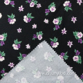 Small Beautiful Flower Pattern Suitable For Summer T-shirt/dress Printed Two Side Peach Single Jersey Fabric